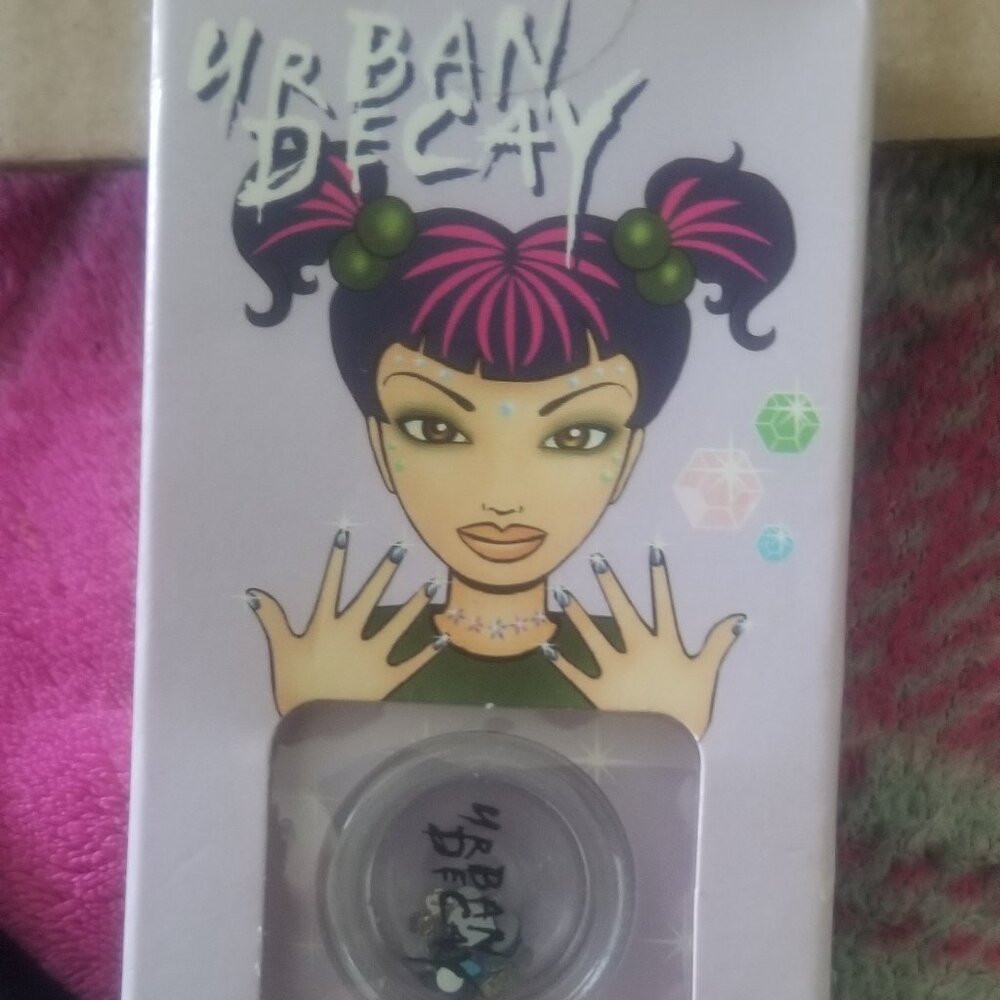 Vintage urban decay "rocks" gem stone face Crystal's NIB